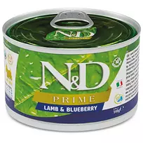 F02284 FARMINA N&D PRIME - DOG Wet Lamb&Blueberry ADULT MINI 140 g (pak.6)