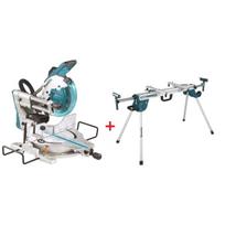 Makita LS1019L Skersinio pjovimo staklės + MAKITA DEAWST06 UNIVERSALUS PJŪKLO STOVAS