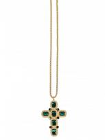 Addicted2 Grandinėlė 'Artemide Gold Plated Necklace With Emerald Crystals' auksas / smaragdinė spalva