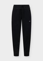NIKE Sportinės kelnės 'ONE' juoda / balta