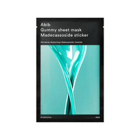 Abib Gummy Sheet Mask Madecassoside Sticker lakštinė veido kaukė, 1 vnt.