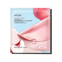 Anua Peach 70 Niacin Brightening Collagen Mask šviesinanti hidrogelio veido kaukė su niacinamidu, 1 vnt.
