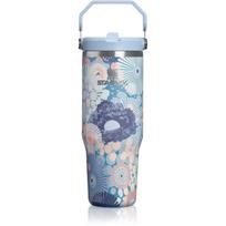 Stanley IceFlow™ Flip Straw 2.0 Tumbler nerūdijančiojo plieno termogertuvė blue dream wildflower 1 vnt.