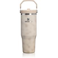 Stanley Quencher H2.O FlowState™ Tumbler nerūdijančiojo plieno puodelis su šiaudeliu vidutinis champagne 1 vnt.