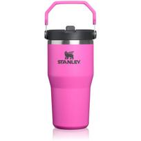 Stanley Quencher H2.O FlowState™ Tumbler nerūdijančiojo plieno puodelis su šiaudeliu mažas hot pink 1 vnt.