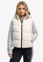 Superdry & Co Liemenė vilnos balta