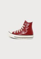 CONVERSE Sportbačiai su auliuku 'CTAS' raudona / balta
