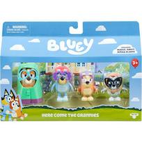 Moose Toys Ltd. Bluey - 4 figure pack Here come the grannies 18917