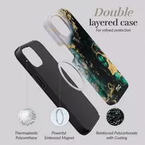 MIO Green Marble Magsafe Compatible for iPhone 13/14/15