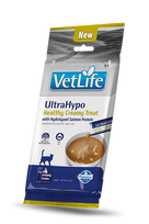 F09047 FARMINA VET LIFE CAT ULTRAHYPO - CREAMY TREAT with Hydrolysed Salmon Protein 4x15g (pak15)