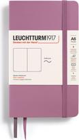 Leuchtturm 1917 Užrašų knygelė Leuchtturm 1917, minkštais viršeliais, lygi, A6, 123 puslapiai, purvinai rožinė, 80 g/m²