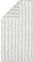 Cawo Vonios rankšluostis Two-Tone dryžuotas, 80 x 150 cm, platininis