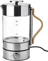 Stelton Elektrinis stiklinis virdulys Emma, plieno spalvos