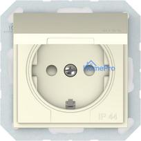 SOCKET IVORY IP44 RP16-003-22 QR1000