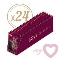 My Love suaugusioms katėms su vištiena padaže, 24 x 85 g