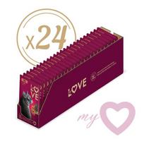 My Love suaugusioms katėms su jautiena padaže, 24 x 85 g