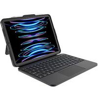 Deqster Tastaturhülle Prime Keyboard für iPad Air 13" (M2 / M3) Plug and GO über USB-C, Spritzwassergeschütztes Design, 2x USB-C-Anschlüsse, Stifthalt 90-3032