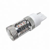 T20 7440 80W LED lemputė JAV automobiliams – geltona