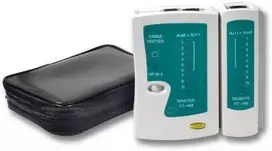 TRITON EFB Elektronik 39939.1 tinklo kabelio testeris Susukto kabelio testeris žalias, pilkas