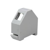 Logilink | DIN bėgio adapteris 1x RJ45 Keystone moduliui | MP0053