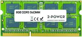 RAM 2-Power Nešiojamojo kompiuterio atmintis 2 galių SODIMM, DDR3, 8GB, 1600 MHz, (36119-uniw)