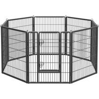 Metalinis aptvaras gyvūnams, 100 x 210 x 210 cm