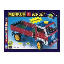 „Merkur 4 Retro Dad“ mokomoji metalo konstrukcija „Mega rinkinys“ (602 dalys) 40 modelių (5 m. ir daugiau)