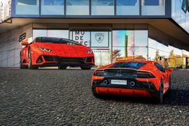 Dėlionė Puzzle - Ravensburger 3D Model Lamborghini Huracan Žalias