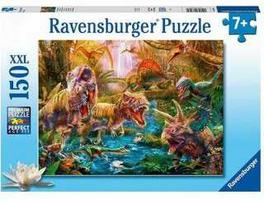 Ravensburger dėlionė „Dinozaurų susibūrimas“, 150 XXL det., nuo 7 m.