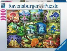 Ravensburger dėlionė „Nuostabūs grybai“, 1000 det.