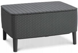 Stalas Keter, 76x56 cm, pilkas