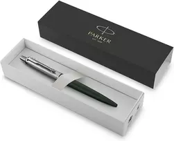 Parker Jotter Matte Žalias tušinukų rinkinys dovanų dėžutėje su dovanų maišeliu