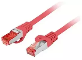LANBERG Patchcord CAT.6 S/FTP LSZH CU 20m red Fluke Passed