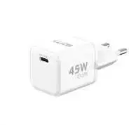 Winner Group WG - GaN tinklo įkroviklis 1x USB-C, PD PPS 45W, baltas