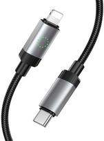 USB C - Lightning kabelis Hoco PD 27W 1 m X117 juodas