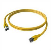 Easylan Tinklo kabelis EasyLan FlexBoot Cat.6A, S/FTP, geltonas, 10 m