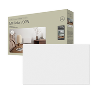 Mill Color Panel Heater | COLOR700DN | Panel Heater | 700 W | Suitable for rooms up to 9-12 m² | Matt White | IPX4|COLOR700DN