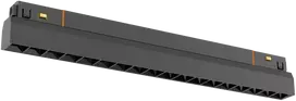 12W LED linijinis šviestuvas į magnetinę sistemą LUXSONN, juodas, 2700/4000/5700K