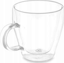 Dvigubo stiklo stiklinių rinkinys Vivalto 87976, skaidri sp., 0.27 l