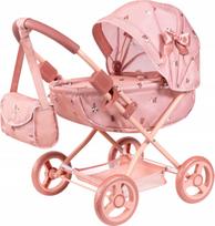 Lėlių vežimėlis Bayer PramCosy 12726AA 27263, rožinė sp.