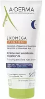 A Derma Exomega Control Emolientinis naktinis kremas