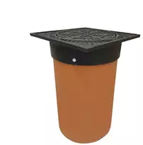 Šulinio dangtis su vamzdžiu Magnaplast. DIA 300 mm. 40t