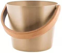 Saunos kibiras Rento champagne, aliuminis, 5 l, 23 x 23 cm, šampano sp.
