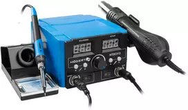 Hogert 2-in-1 hot air soldering station, 750W