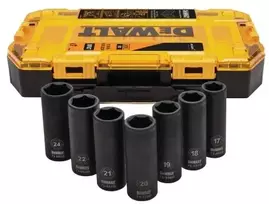 DEWALT x McLaren smūginių galvučių rinkinys. 7 vnt.