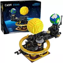 Konstrukciniai kaladėlės CaDA Master Saulės sistema Saulė Planeta Žemė Mėnulis Solar System Kosmosas 651 elementas C71009W