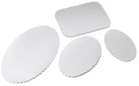 Bond Paper Popierinė servetėlė marginta 29x46cm ovali 500 vnt./pak