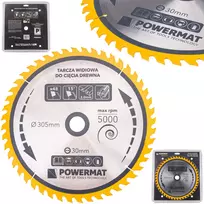 Powermat Diskinis pjūklas medienai 305x30 48z TDD-305x30x48Z