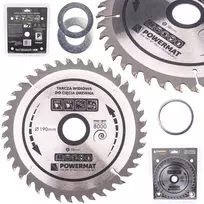 Powermat Deimantinė diskinė plokštė medienai 190x30 40z TDD-190x30x40Z
