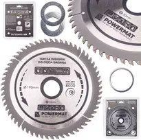 Powermat Deimantinė diskinė plokštė medienai 190x30 60z TDD-190x30x60Z